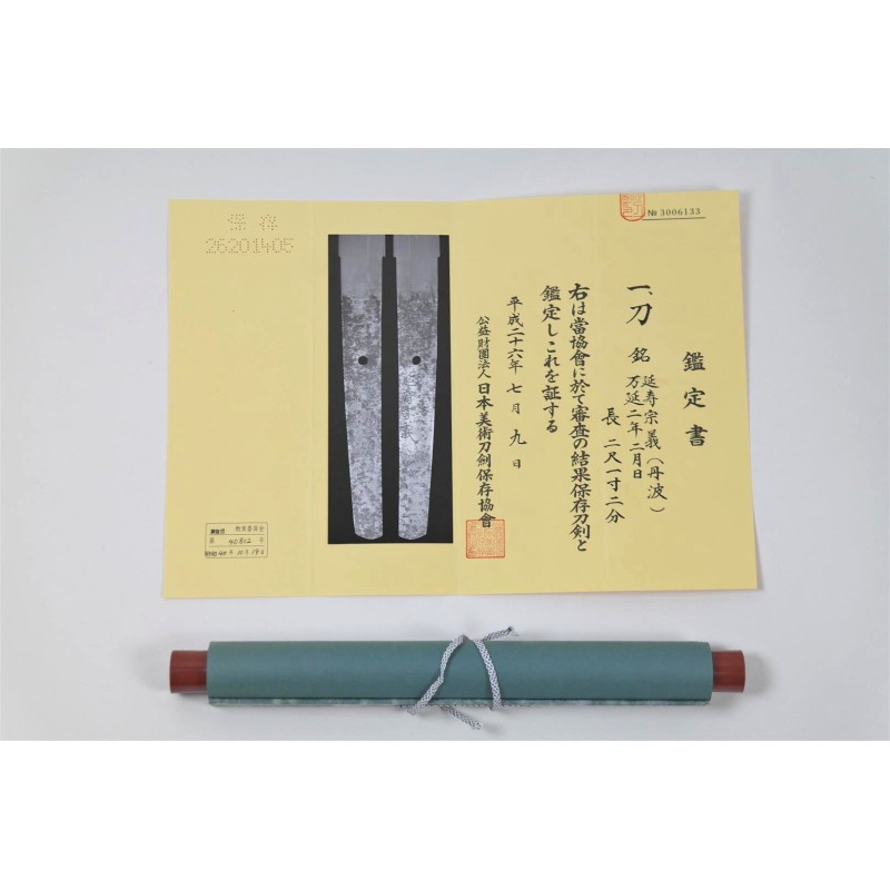 Enjyu Ieyoshi Katana + NBTHK