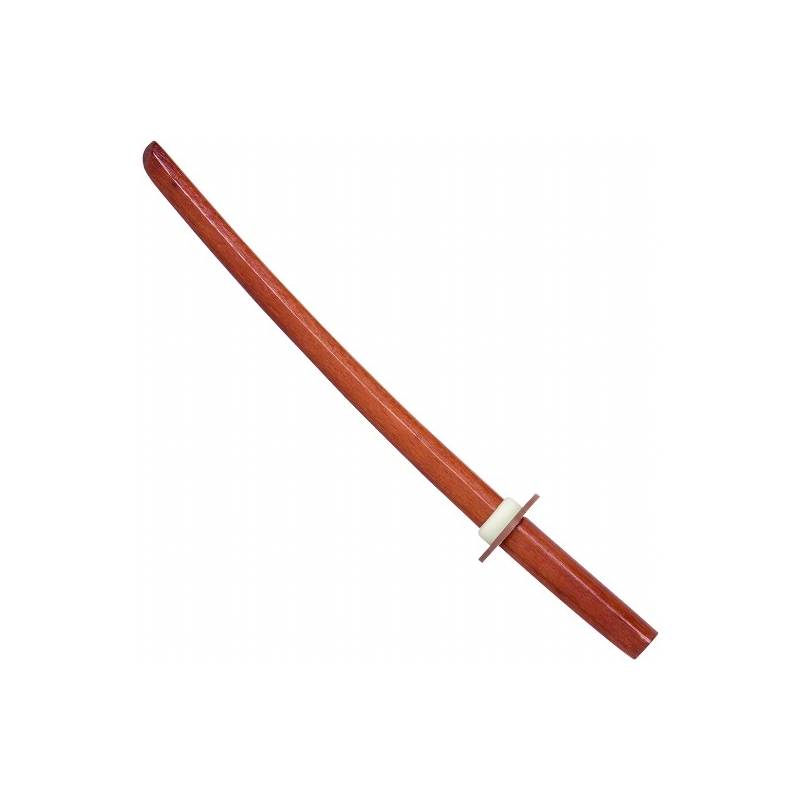 Shoto rote Eiche Kurzschwert Holz Wakizashi Holzschwert Samuraischwert Holz 