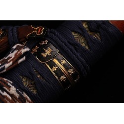 Huanuo Tamahagane Tachi Blue with Bo/Hi