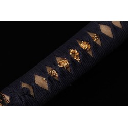 Huanuo Tamahagane Tachi Blue with Bo/Hi