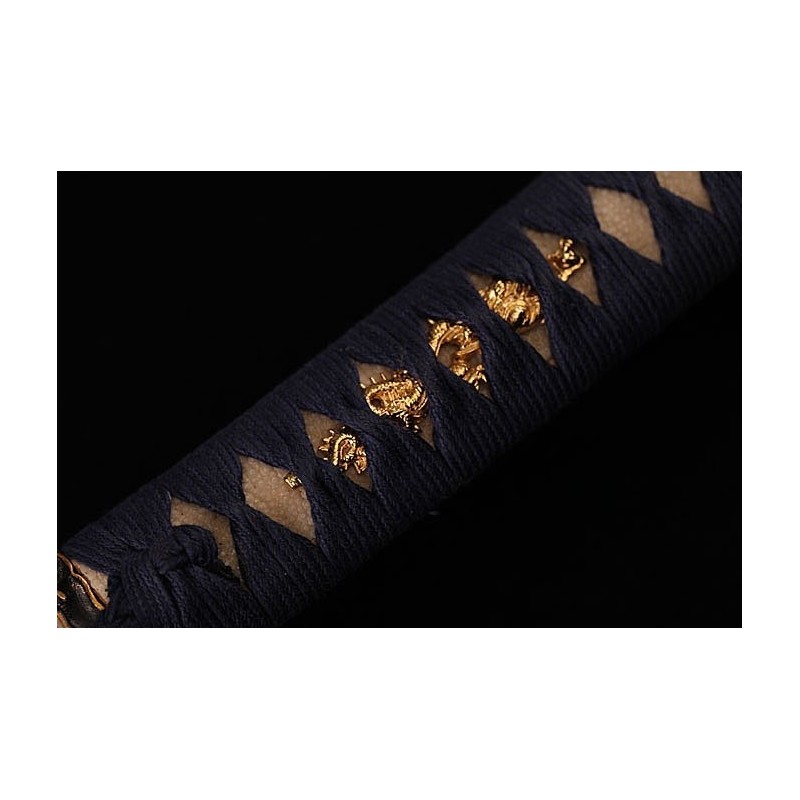 Huanuo Tamahagane Tachi Blue with Bo/Hi