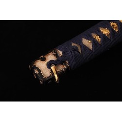 Huanuo Tamahagane Tachi Blue with Bo/Hi