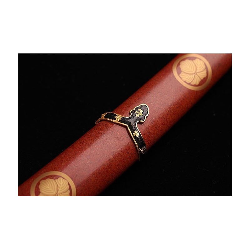 Huanuo Tamahagane Tachi Blue with Bo/Hi