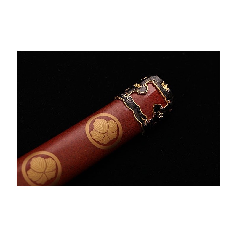 Huanuo Tamahagane Tachi Blue with Bo/Hi