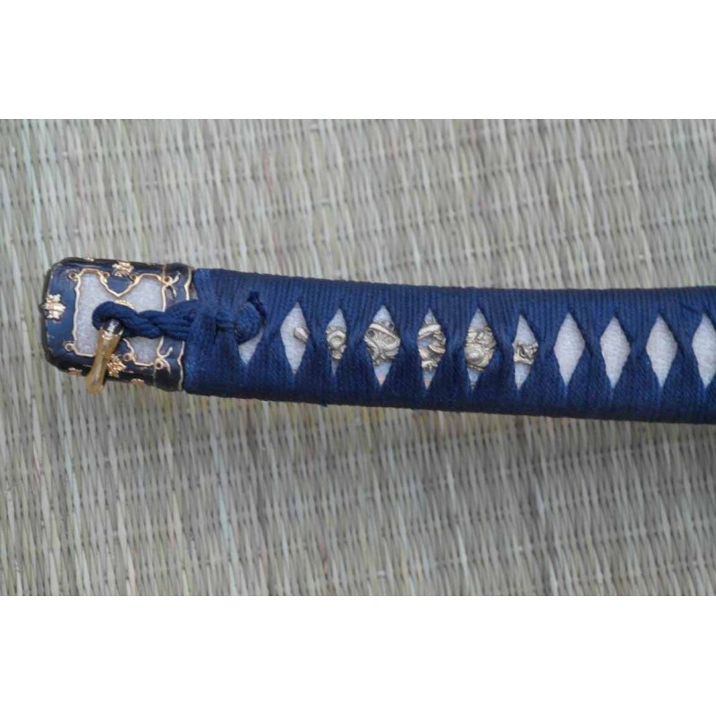 Huanuo Tamahagane Tachi Blue with Bo/Hi