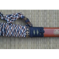 Huanuo Tamahagane Tachi Blue with Bo/Hi