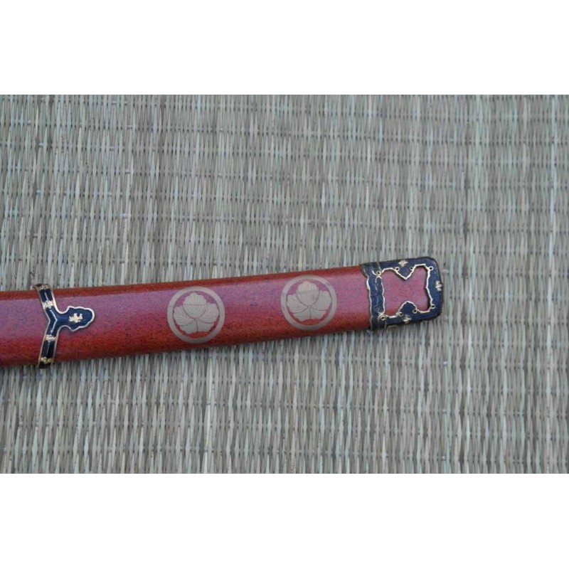 Huanuo Tamahagane Tachi Blue with Bo/Hi