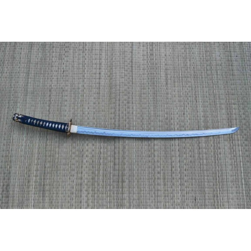 Huanuo Tamahagane Tachi Blue with Bo/Hi