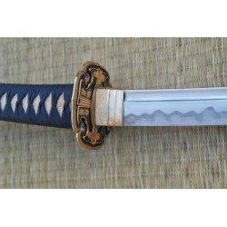 Huanuo Tamahagane Tachi Blue with Bo/Hi