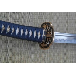 Huanuo Tamahagane Tachi Blue with Bo/Hi