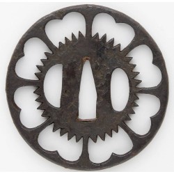 Kikka Gata Tsuba Kikka Gata Tsuba