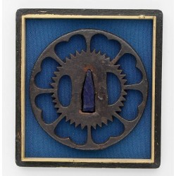 Kikka Gata Tsuba Kikka Gata Tsuba