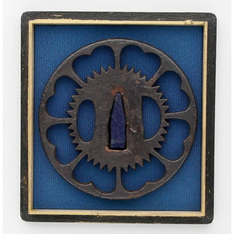 Kikka Gata Tsuba Kikka Gata Tsuba
