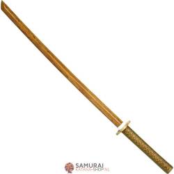 Japanese Blunt Practice Sword Wooden Kendo Bokken Bokuto Training Katana Dragon 
