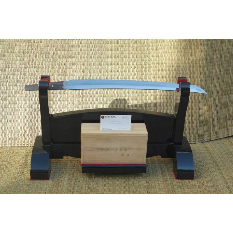 Yamashiro Daijo Minamoto Kunishige Wakizashi + NBTHK Yamashiro Daijo Minamoto Kunishige Wakizashi + NBTHK