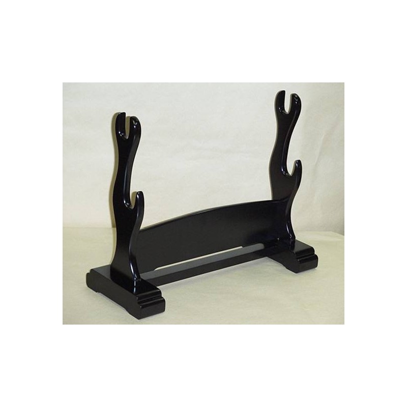 Kuronuri Twee Zwaarden Katanakake Standaard