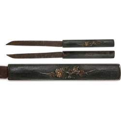 Musashi Kami Fujiwara Kanenaka Wakizashi + NBTHK Hozon Musashi Kami Fujiwara Kanenaka Wakizashi + NBTHK Hozon