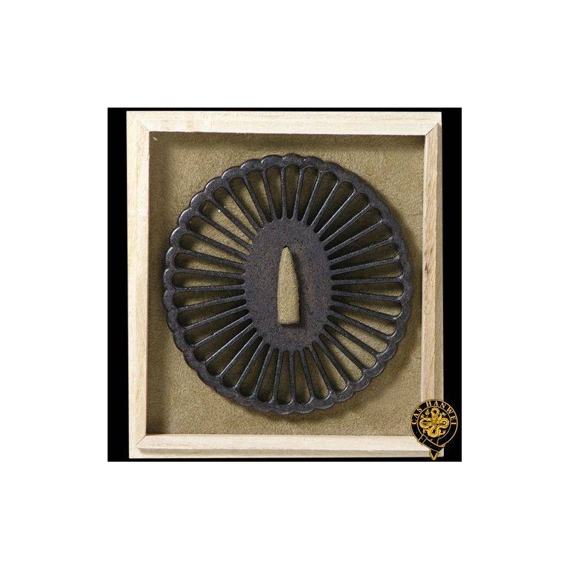 Wheel Tsuba
