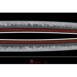 he bo-hi is decorated with red paint (Shu urushi)