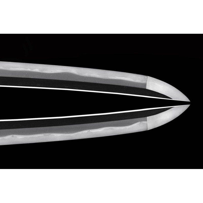 Kikumon Yamashiro Kami Fujiwara Nobutoshi Wakizashi + NBTHK Hozon Kikumon Yamashiro Kami Fujiwara Nobutoshi Wakizashi + NBTHK Hozon