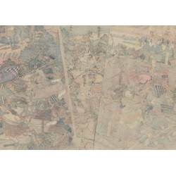 Woodprint Die große Schlacht zwischen Nitta Yoshisada und Ashikaga Takauji Woodprint Die große Schlacht zwischen Nitta Yoshisada und Ashikaga Takauji