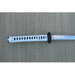 aditionelle Weiße Katana – Handgeschmiedetes Samurai-Schwert