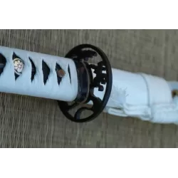 Traditional White Katana