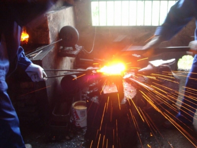 How many layers of steel does a katana have ?