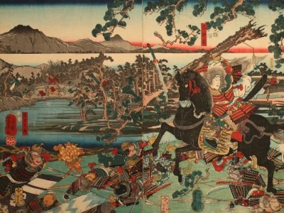 Kracht van de Vrouwelijke Samurai en haar Beheersing van de Katana
